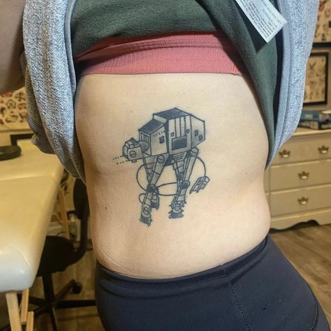 Atlas & Anchor Tattoo on Instagram: “Healed AT-AT by @vikastyletattoos ☄️ . . . #atlasandanchortattoo #pgh #pittsburgh #pghtattooshop #pittsburghtattooshop #traditionaltattoo…”