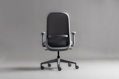 Greyscale Colour, Hat Tip, Cozy Minimalist, Mesh Chair, The Chair, Yanko Design, Office Setup, Layer Design, Ergonomic Chair