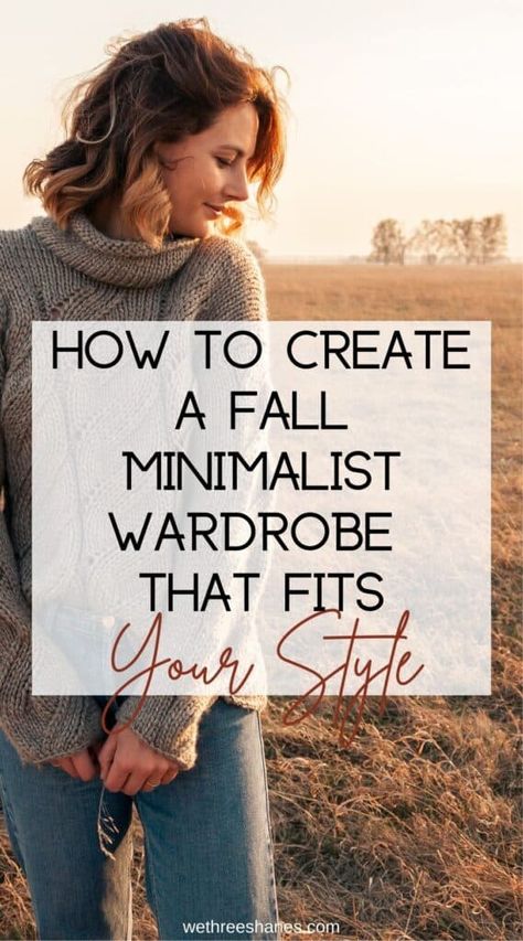 Create a Minimalist Fall Wardrobe to Fit Your Style Minimal Fall Wardrobe, Minimalist Fall Wardrobe, Fall Minimalist Outfit, Fall Minimalist Wardrobe, Simple Gold Hoop Earrings, Minimalist Wardrobe Essentials, Minimalist Closet, Minimalist Capsule Wardrobe, Fall Capsule Wardrobe