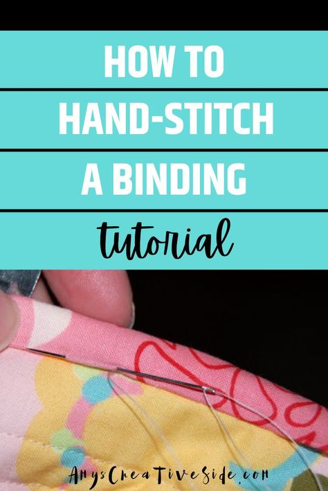 Sewing Quilt Binding By Hand, Hand Sewing Quilt Binding, Hand Sewing Binding On A Quilt, Binding On A Quilt, Binding Tips, Hand Quilting Technique, Quilt Binding Tutorial, Quilt Corners, Easy Quilting