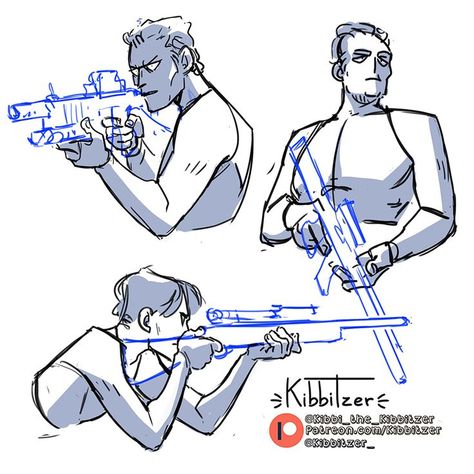 Please stop tracing/selling/reposting/overpainting my work. It's so frustrating :'D you can use them as reference, but please be respectful (If you REALLY HAVE TO TRACE please, credit me💔) I'm on instagram facebook twitter and especially on patreon ---------------------------------------- character design, weapon, holding, military, shot, rifle, sniper, pose, gesture, comic, manga, anatomy, reference, study, help for artist, concept art, drawing, kibbitzer Výtvarné Reference, Anatomy Poses, Different Poses, Body Reference Drawing, Body Reference Poses, Character Poses, Poses References, Figure Drawing Reference, Body Reference