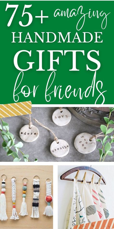 Homemade Gifts For Friends, Quick Diy Gifts, Easy Homemade Gifts, Handmade Gifts For Friends, Diy Gifts For Friends, Diy Presents, Easy Diy Gifts, Cadeau Diy, Homemade Christmas Gifts