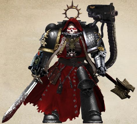 Deathwatch Chaplain Mateo Tenebris by Algrim-Whitefang on DeviantArt Warhammer 40k Chaplain, Deathwatch Chaplain, Inquisition 40k, Warhammer Astartes, Warhammer Deathwatch, Space Marine Chaplain, 40k Deathwatch, Space Marine Art, Warhammer 40k Memes