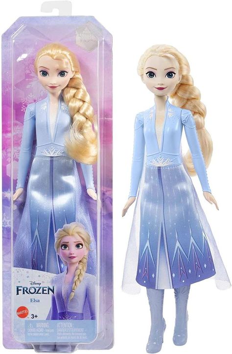 Frozen Elsa Doll, Removable Skirt, Disney Princess Toys, New For 2023, Elsa Doll, Disney Figures, Disney Princess Dolls, Princess Toys, Disney Collector