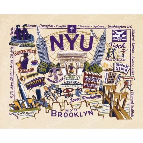 Petaluma California, College Vision Board, New York University, Dream College, York University, Dream School, Student Activities, Art Store, Cat Lover Gifts