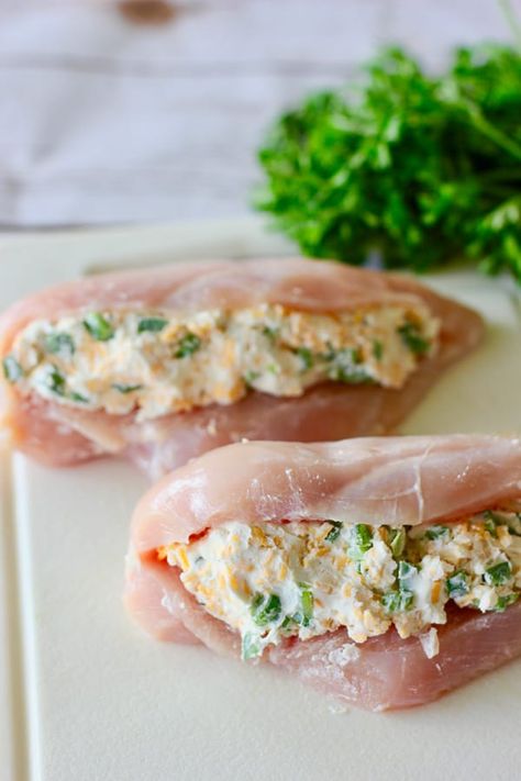 Jalapeno Popper Stuffed Chicken | Laughing Spatula Jalapeno Stuffed Chicken, Jalapeno Popper Stuffed Chicken, Popper Stuffed Chicken, Stuffed Chicken Breasts, Jalapeno Recipes, Cheese Stuffed Chicken, Jalapeno Chicken, Jalapeno Popper, Cream Cheese Chicken