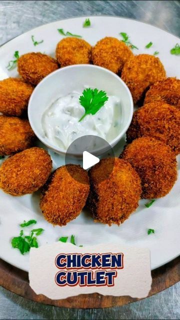 Chef Hira Sadhu on Instagram: "Quick & easy chicken cutlet recipe! 🍗✨ Elevate your dinner game tonight! #ChickenCutlet #RecipeOfTheDay #FoodieFaves #DeliciousDinner #CrispyChicken #HomeCooking #EasyRecipes #FoodLove #YumYum #InstaFood" Cutlet Recipes, Cutlets Recipes Chicken, Chicken Cutlet Instant Pot, Chicken Starters Recipes, Chicken Cutlet Recipes Indian, Chicken Starters, The Best Chicken Cutlets, Easy Chicken Starter Recipe, Chicken Starter