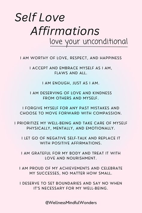 Self love affirmations for self worth and love yourself unconditionally. Self Love And Worth Affirmations, Deserving Of Love Affirmations, Believing In Yourself Affirmations, I Deserve Quotes Positive Affirmations, Self Love Talk, Words Of Affirmation For Self Love, Value Affirmations, Affirmation Self Worth, Believe In Yourself Affirmations