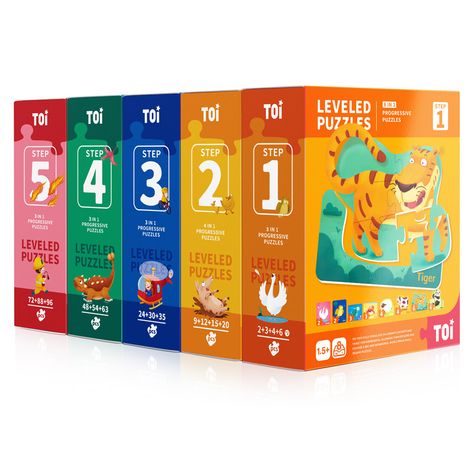 Puzzle Box Packaging Design, Kids Toys Packaging, Puzzle Packaging Design, Art Toy Packaging, Toy Packaging Design Boxes, Puzzle Box Design, Toy Box Design, Toy Packaging Design, Puzzle Packaging