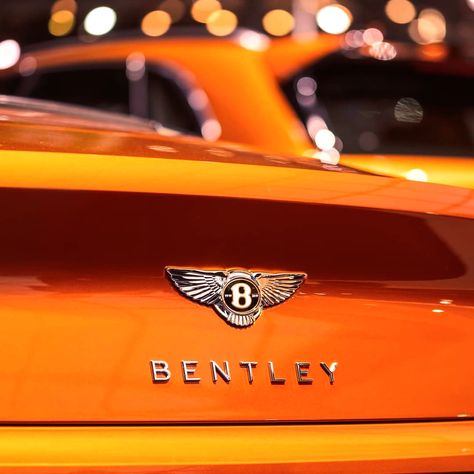 Orange Car Aesthetic, Widget Orange, Bentley Wallpaper, Bentley Logo, Orange Aesthetics, Orange Things, Orange Car, Bentley Motors, Orange You Glad