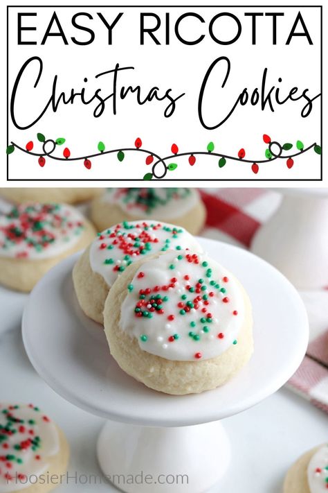 Ricotta Cookies are a delicious, Italian-inspired treat that are perfect for any occasion. These cookies are made with ricotta cheese, which gives them their unique flavor and texture. They are also light and fluffy, making them the perfect snack or dessert. All Recipes Ricotta Cookies, Cookies Made With Ricotta Cheese, Italian Cookies With Ricotta Cheese, Best Ricotta Cookies, Vanilla Ricotta Cookies, Ricotta Italian Cookies, Ricotta Cookies Christmas, Italian Almond Ricotta Cookies, Riccota Cheese Cookies