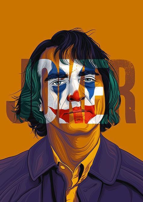 Joker Print, Joker Drawings, Pro Create, Joker Poster, Joker Artwork, Movie Artwork, Joker Wallpapers, Joker Art, Tunbridge Wells