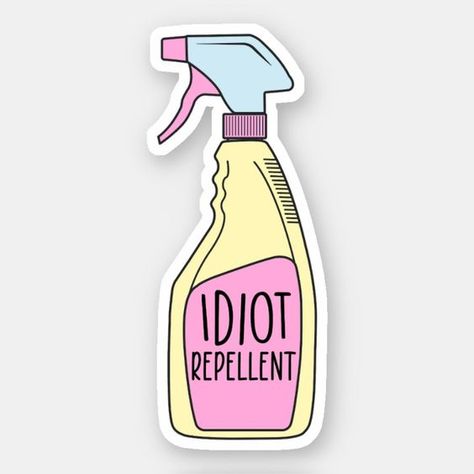 Idiot Repellent, Funny Sticker #sticker Stickers #stickers freesticker #freesticker freestickers #freestickers free download sticker #freedownloadsticker 8.155 Printable Stickers Preppy, Simple Stickers To Draw, Sticker Diy Ideas, Cute Iphone Stickers, Masculine Stickers, Digital Sticker Ideas, Funny Things To Buy, Funny Quote Stickers, Nf Stickers