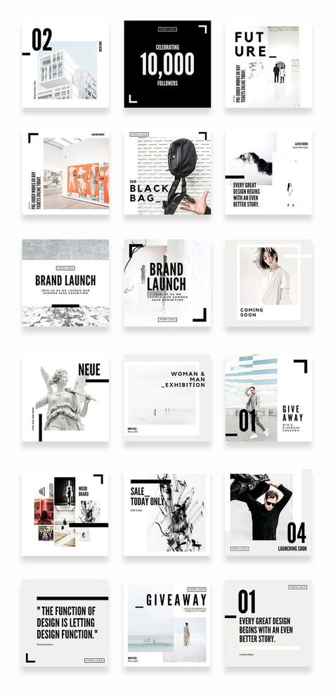 Uniform Aesthetic, Instagram Grid Design, Mises En Page Design Graphique, Instagram Graphic Design, Instagram Design Layout, Insta Layout, Instagram Feed Planner, Instagram Feed Layout, Social Templates