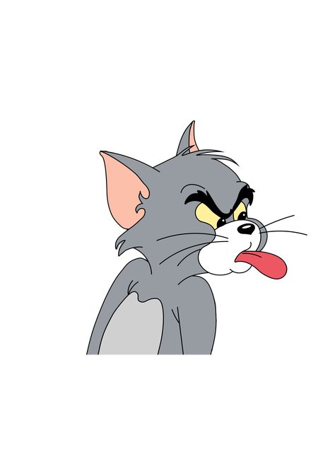 Tom Funny Wallpaper, Tom And Jerry Cool Pics, Tom And Jerry Funny Pictures, Tom And Jerry Profile Pictures, Tom Y Jerry Dibujos, Tom From Tom And Jerry, Tom Drawing, Tom Aesthetic, Tom And Jerry Aesthetic