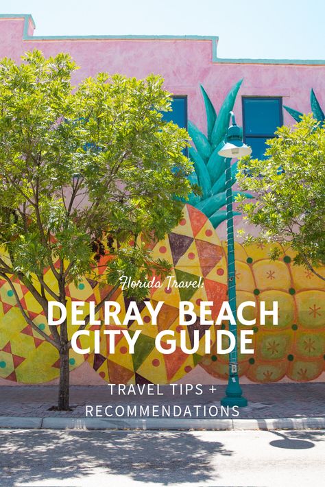 Delray Beach Florida Things To Do, Delray Beach Florida Outfits, Del Ray Beach Florida, Beach Towns In Florida, Beach Town Aesthetic, Florida Vibes, Boynton Beach Florida, Florida Trips, Beach Road Trip