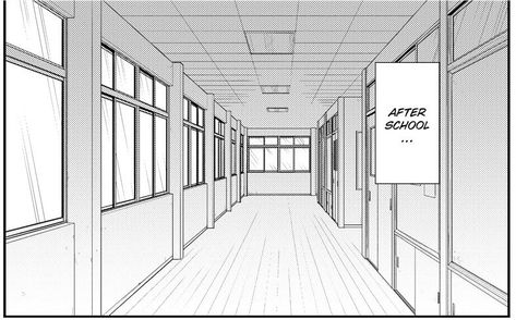 Manga Pattern Background, School Manga Panel, School Hallway Drawing, Funny Manga Panels, Manga Storyboard, Classroom Drawing, Manga Background, Manga School, Comic Book Template