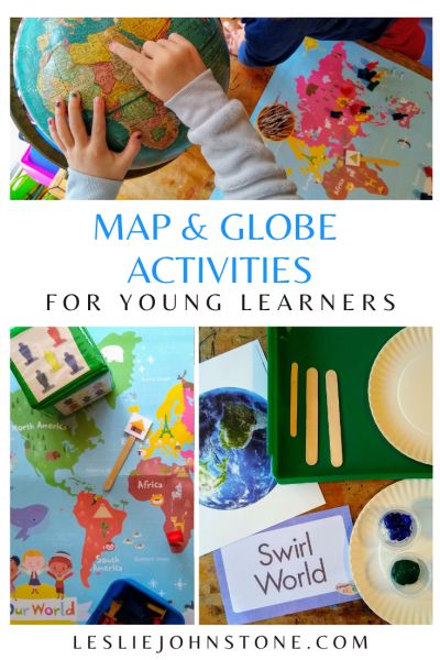 Map and Globe Activities – Jack of All Trades Globe Preschool Activities, Kindergarten Maps And Globes Activities, Pre K Geography Activities, Homeschool Map Activities, Map Preschool Activities, Maps Preschool Activities, Continents Preschool Activities, Geography Kindergarten Activities, Map Activity Preschool