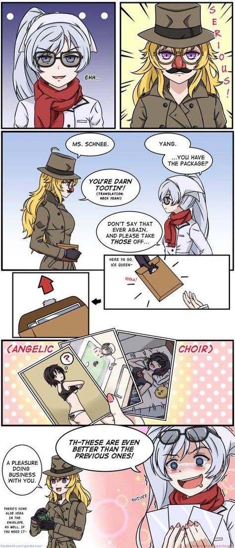 Rwby Crossover, Rwby White Rose, Rwby Weiss, Rwby Bumblebee, Yuri Comics, Rwby Funny, Rwby Memes, Rwby Red, Rwby Ships