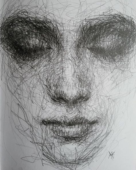 Scribble Drawings, Stylo Art, 심플한 그림, Scribble Drawing, Drawing Designs, Best Pencil, Scribble Art, Charcoal Art, Dark Art Drawings