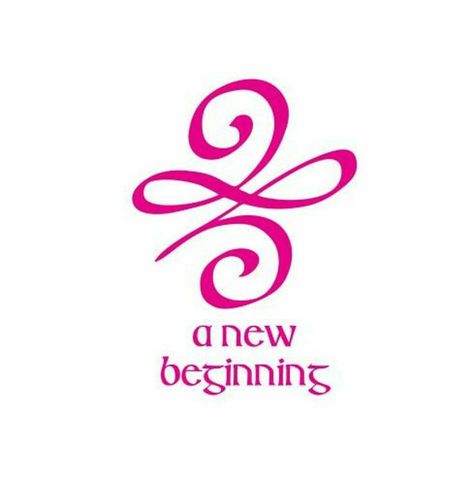 Symbol For New Beginnings, Beginning Tattoo, Sisters Tattoos, New Beginning Tattoo, Namaste Art, Love Symbol Tattoos, Healing Symbols, Celtic Symbol, Tasteful Tattoos