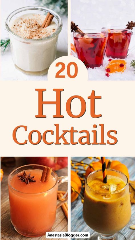 Warm Alcoholic Drinks for Cold Weather Gluten Free Alcoholic Drinks Cocktails, Snow Day Drinks Alcohol, Hot Drinks For Winter Non Alcoholic, Warm Christmas Drinks Alcohol, Hot Fireball Drinks, Slow Cooker Alcoholic Drinks, Non Alcoholic Hot Drinks, Winter Brunch Drinks, Cold Weather Drinks Alcohol