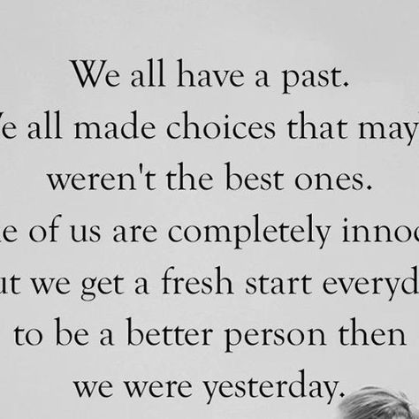 My Positive Outlooks on Instagram: "Past mistakes don't define us. Today is a new chance to be kinder, wiser, and grow into the best versions of ourselves. #secondchances #pastlessons #growthmindset #forgiveness #choosekindness #bettereveryday #instaquote #newbeginnings #mypositiveoutlooks #empowerment #quoteaboutlife #quotes #quotesoftheday #quotesdaily #healing" Mistake Quotes, Past Quotes, Past Mistakes, Positive Outlook, Fresh Start, Be A Better Person, New Opportunities, Growth Mindset, New Beginnings