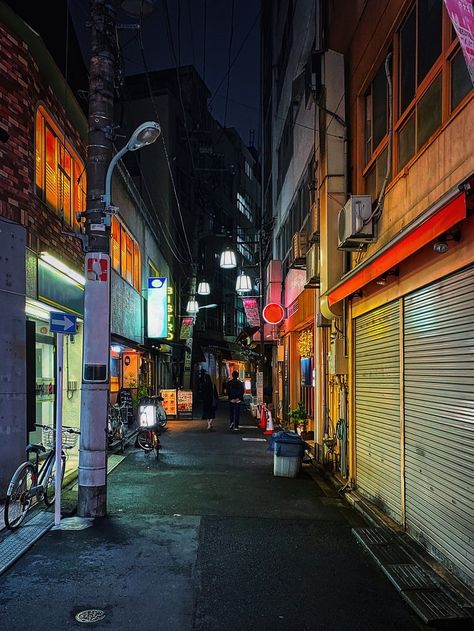 Urban Alley at Night, Tokyo, Japan | Openverse Japan Urban, Roblox Game, Aesthetic Japan, Ap Art, Night City, Tokyo Japan, Blue Moon, Metropolis, Japan Travel