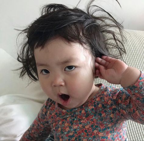 Asian Baby, Hair