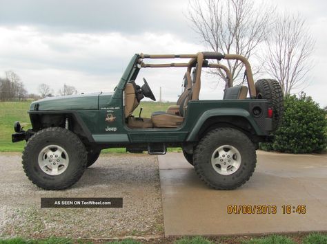 2000 Lifted Jeep Wrangler Sahara Jeep Tj Sahara, Vintage Jeep Wrangler, 2 Door Jeep, Jeep Sahara, Lifted Jeep Wrangler, Tj Wrangler, Jeep Ideas, Vintage Jeep, Wrangler Jeep