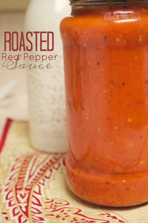 Roasted Red Pepper Sauce Roasted Red Pepper Pasta Sauce, Pepper Pasta Sauce, Veggies Roasted, Red Pepper Pasta Sauce, Roasted Pepper Sauce, Roasted Red Pepper Pasta, Red Pepper Pasta, Roasted Red Pepper Sauce, Red Pepper Sauce