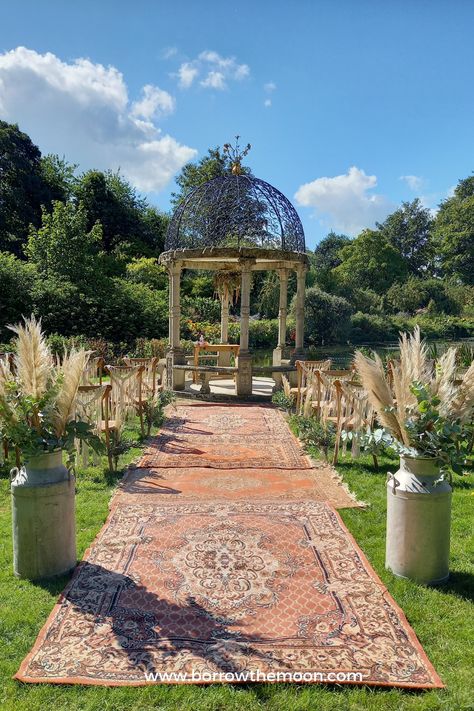 Wedding church aisle