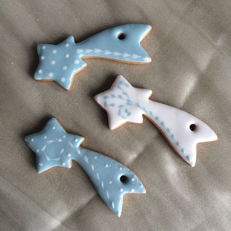 Estrella de Navidad Blue Desserts, Royal Icing, The Sweet, Sugar Cookie, Baby Shower, Halloween, Quick Saves