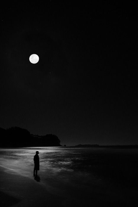 . Sky At Night, Foto Art, Beautiful Moon, Jolie Photo, Black White Photos, Black N White, Bw Photo, Light And Shadow, White Photography