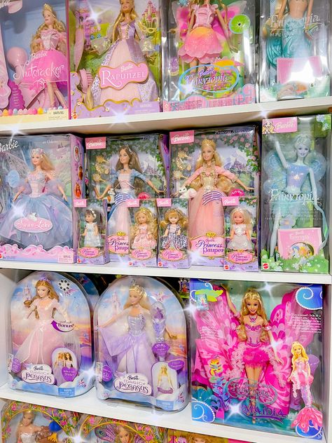 Barbie Movie Dolls, Sfw Agere, 2000s Toys, Y2k Nostalgia, Princess Kitty, Barbie 2000, Princess And The Pauper, Barbie Doll Set, Nostalgic Toys