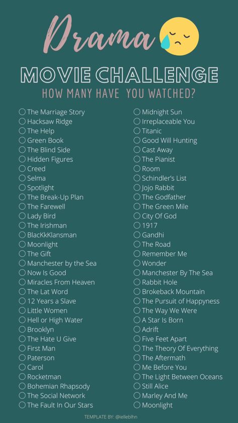 2023 Movie Challenge, Bollywood Movie Challenge List, Netflix Movie Challenge List, February Movie List, Best C Dramas To Watch List, Movie Suggestions List, Oscar Movies List, Movie Challenge List, Best Comedy Movies List