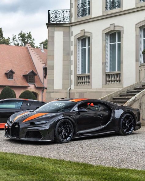 @supremacyimports on Instagram: “BUGATTI’s record-breaking cars went on to set higher and higher bars. In 2019, the CHIRON Super Sport 300+ became the first series-…” Chiron Pur Sport, Cool Truck Accessories, Wallpaper Luxury, Luxury Houses Mansions, Ford Mustang Car, Mopar Muscle Cars, Bugatti Cars, Exotic Sports Cars, Cars Vintage