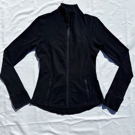 Lululemon Define Jacket Black Size 6 Lululemon Define Jacket Black, Black Lululemon Jacket, Lulu Tops, Lulu Lemon Jacket, Lululemon Define, Define Jacket, Lululemon Define Jacket, Trendy Jackets, Lululemon Jacket