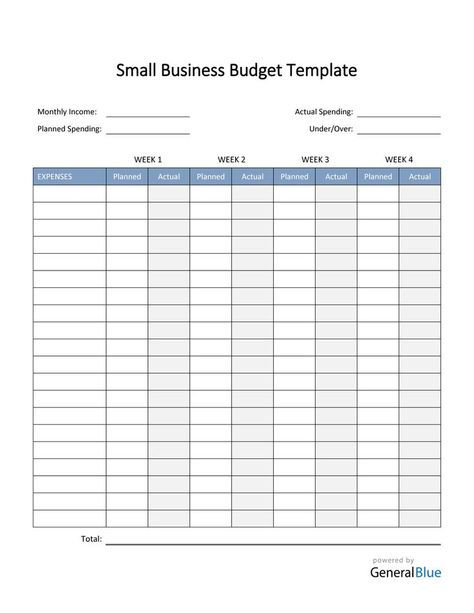 Download this small business budget template and start allocating your budget properly. It’s free to use, edit, print, or download. Expenses Template, Small Business Budget, Small Business Expenses, Small Business Plan Template, Business Budget Template, Expense Tracker Printable, Business Budget, Budget Template Free, Business Expenses