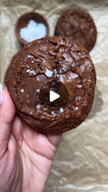 Iram Mansoor on Instagram: "Brownie cookies recipe 🍪 

Ingredients 

8 oz semi sweet chocolate chips 
2 eggs, room temperature
6 tbsp unsalted butter
1/2 cup granulated sugar
1/4 cup light brown sugar 
3/4 cup all purpose flour 
1 tsp baking powder 
2 tbsp vanilla extract 
4 tbsp unsweetened cocoa powder 
1/2 tsp salt

Method:

Melt the butter and chocolate by double boiler method.  For that Fill a saucepan with 1–7.5 cm of water and bring it to a simmer over medium-low heat. Place a heatproof bowl on top of the pan, making sure it doesn’t touch the water 
Add chocolate and butter to the bowl 
Stir continuously with a rubber spatula until the chocolate melts, which could take a couple of minutes to a few minutes longer depending on the amount of chocolate.
Once the chocolate is melted set 4 Ingredient Cookies, Chocolate Melts, Rubber Spatula, Triple Chocolate Cookies, Cookie Brownie Recipe, Unsweetened Cocoa Powder, Ultimate Cookies, Dark Chocolate Cookies, Double Chocolate Chip Cookies