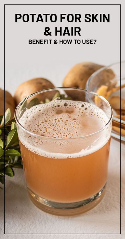 Potato Juice Benefits, Potato Juice For Skin, Potato For Skin, Healthy Gut Diet, Natural Hair Recipes, Benefits Of Potatoes, Juice For Skin, Potato Juice, How To Make Potatoes