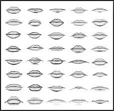 types of lips - Shapes Modeling Poses, Drawing Hands, Mouth Drawing, 얼굴 드로잉, Drawing Eyes, Drawing Hair, 얼굴 그리기, Drawing Faces, Lips Drawing