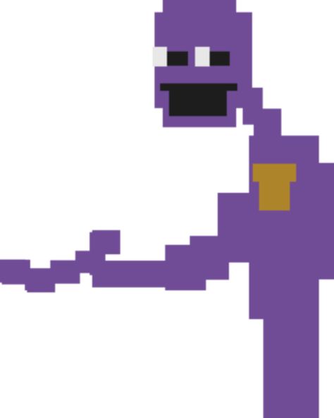 AHHHHHuhsfiuhwfn Purple Guy Fnaf, Purple Guy, Pixel Art, Purple, Art