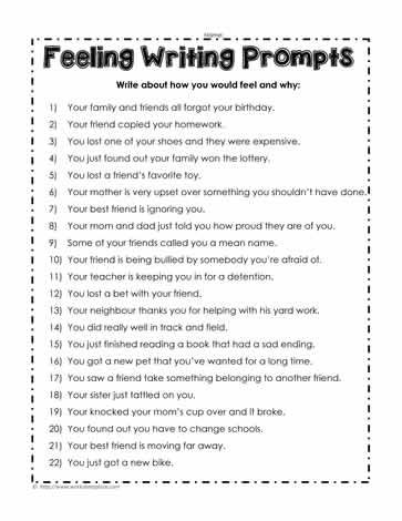 Feeling Writing Prompts Role Play Scripts, Role Play Scenarios, Kids Role Play, Coping Skills Activities, Drama Activities, Feelings Activities, Emotions Activities, Write A Story, Self Advocacy