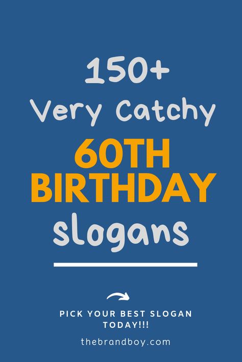 Here are some Great 60th BIrthday Slogans for your Inspiration. Birthday Themes For 60th Birthday, Cricut 60th Birthday Decorations, 60 Never Looked So Good, How To Throw A 60th Birthday Party, 60 And Sensational Birthday, 60 Sayings 60th Birthday, Funny 60th Birthday Decorations, 60th Bday Card Ideas, Things To Do For 60th Birthday