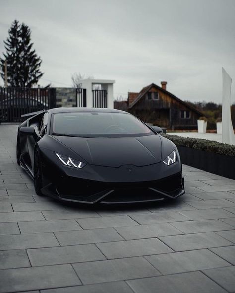 Luxury and stylish Lamborghini design. Expensive Black Cars, Black Expensive Car, Black Lamborghini Aesthetic, Lamborghini 2023, Lamborghini Huracan Black, Manifestation Game, Lamborghini Black, Black Lamborghini, Matte Black Cars