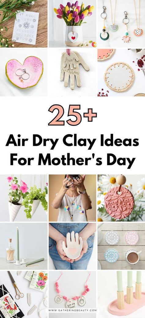 Air Dry Crafts, Homemade Air Dry Clay, Dry Clay Ideas, Air Dry Clay Ideas, Clay Handprint, Snowflake Making, Air Dry Modeling Clay, Clay Projects For Kids, Handprint Keepsake