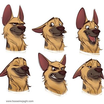 Dog Design Art, Cartoon Dogs, Character Design Cartoon, 강아지 그림, Canine Art, 캐릭터 드로잉, Concept Art Drawing, Art Characters, Dog Illustration