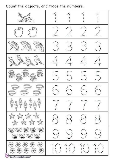 Free Printable | Kindergarten Worksheets, Printable Worksheets Activities includes number activites, alphabet activities, accounting activities, coloring activities and more. #printable #worksheet #activity #tracing #bookactivity Pre K Math Worksheets Addition, Worksheet Anak Tk, Soal Anak Tk, Aktiviti Prasekolah, Aktiviti Tadika, Preschool Number Worksheets, Free Printable Numbers, Preschool Tracing, Kindergarten Worksheets Free Printables