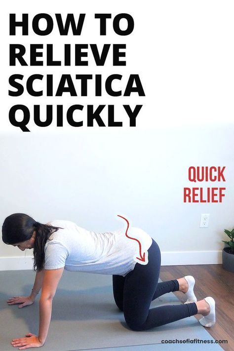 8 Stretches to relieve sciatic nerve pain immediately (In minutes!) You’ll feel great relief from sciatica and pain and release tightness in the lower back and piriformis muscle in the buttocks. Sciatic Nerve Exercises, Lower Back Stretches, Nerve Pain Remedies, Sciatic Nerve Stretches, Nerve Relief, Sciatic Nerve Relief, Sciatic Nerve Pain Relief, Piriformis Muscle, Hip Pain Relief